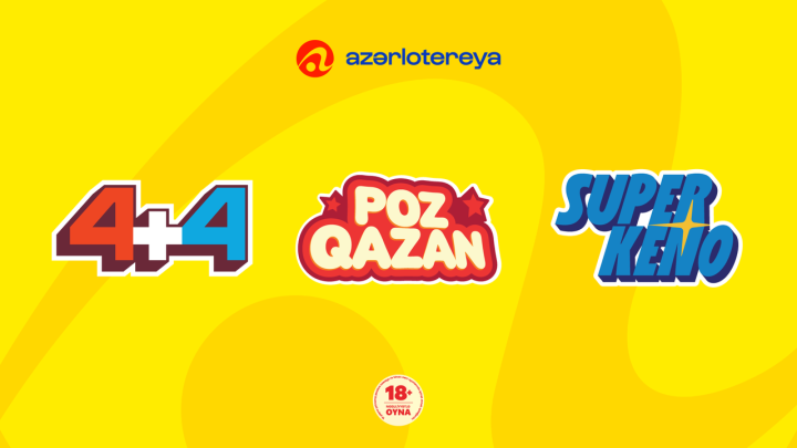 "Azərlotereya"nın "Poz-Qazan" oyunları iyulda 15,7 milyon manatdan çox uduş qazandırıb ®